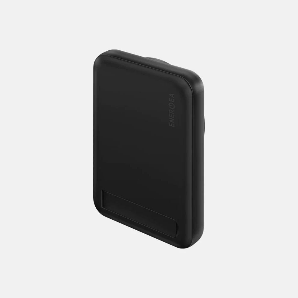 Picture of Energea Magpac Mini Magnetic Wireless Charge Charging Powerbank 15W Max 20W USB-C PD with Viewing Stand (Purple)