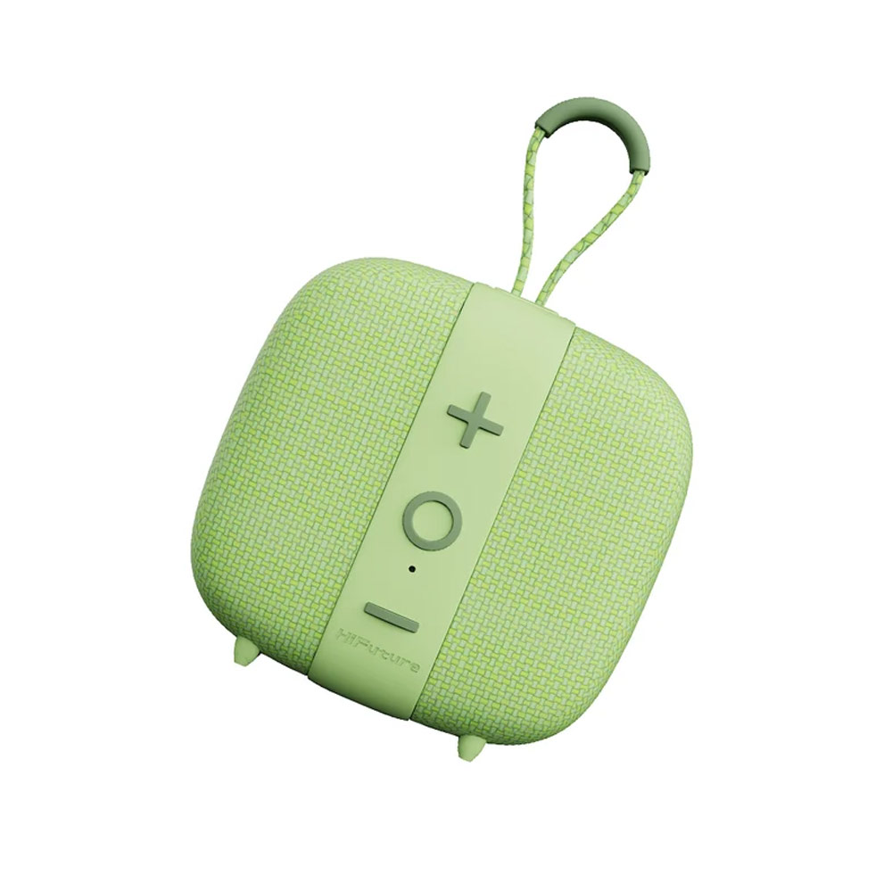 Picture of HiFuture Lino S Compact Portable Bluetooth Travel Speaker 12W Stereo Sound IPX7 Waterproof - Green