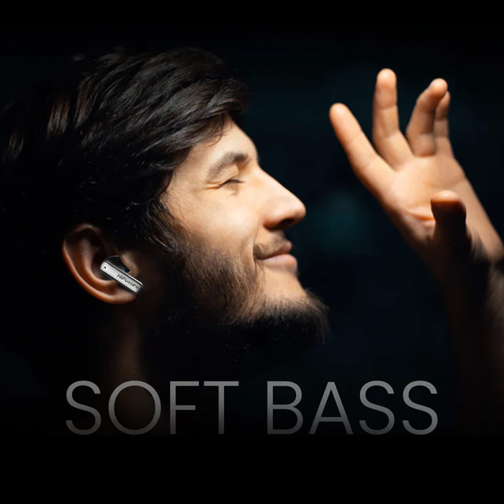 Picture of HiFuture SonicAir Bluetooth 5.3 Comfort Fit TWS Earbuds Waterproof with ENC Noise Cancellation Soft Bass Long Hours(Champagne Gold)