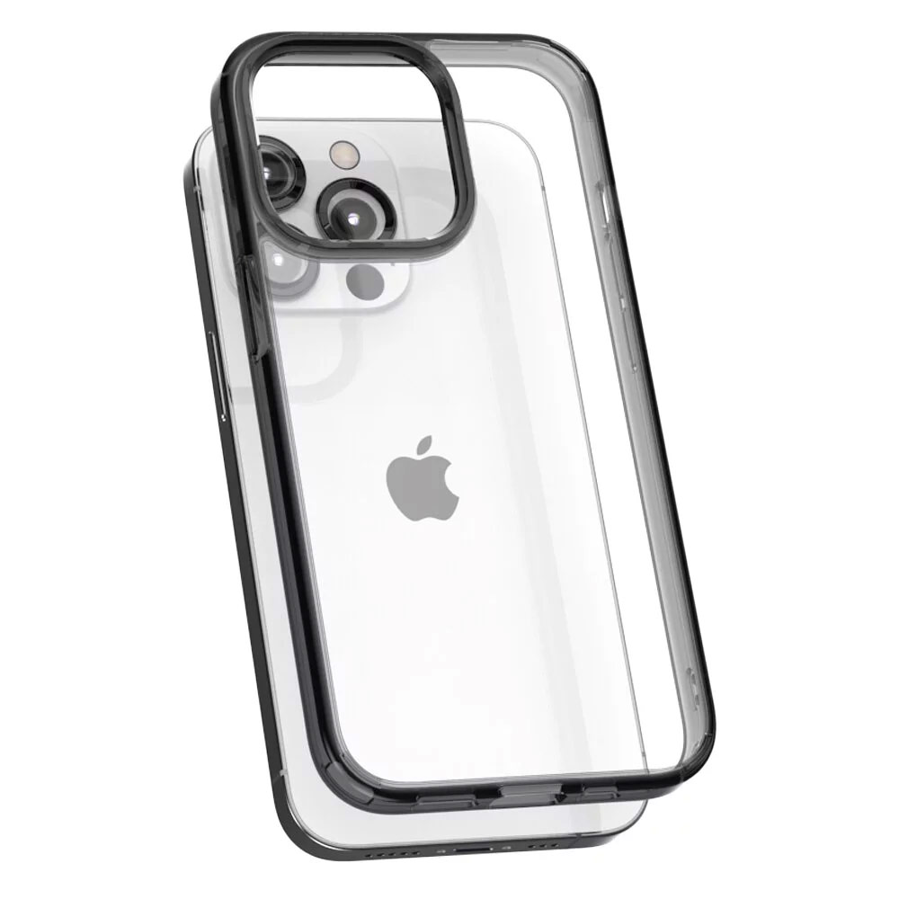 Picture of Apple iPhone 13 Pro Max 6.7 Case | JTLEGEND Hybrid Cushion Drop Protection Case with Camera Lens Protection Raised Design Case for iPhone 13 Pro Max 6.7 (Crystal Black)