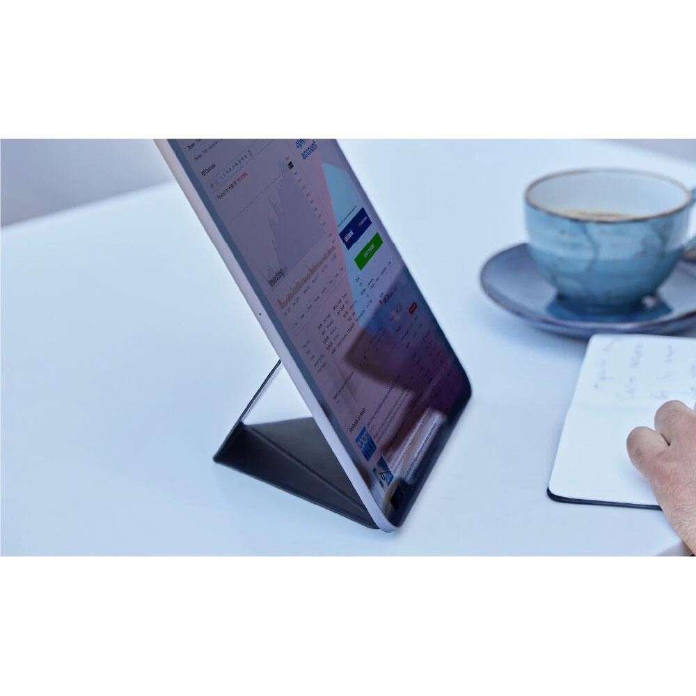 Picture of Apple iPad Air 10.9 2020  | MOFT Snap Tablet Stand Multi Angle Invisible Tablet Stand for iPad iPad Pro iPad Air Tablet (Jet Black)