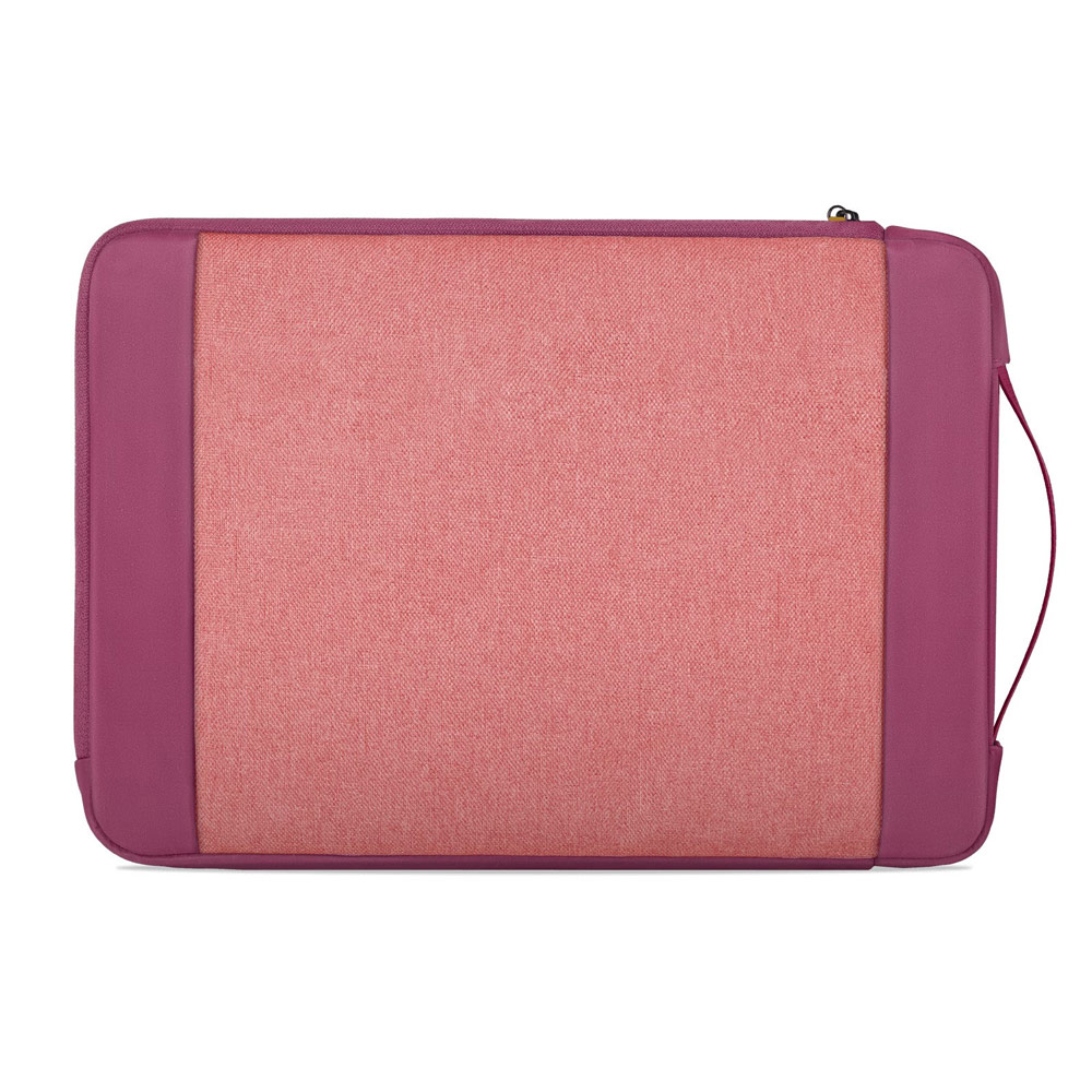 Picture of STM Kin Slim and Lightweight with Shock Absorbing Secure Zip Laptop Sleeve with Accessory Storage Pocket up to 14" (Rose Petal)