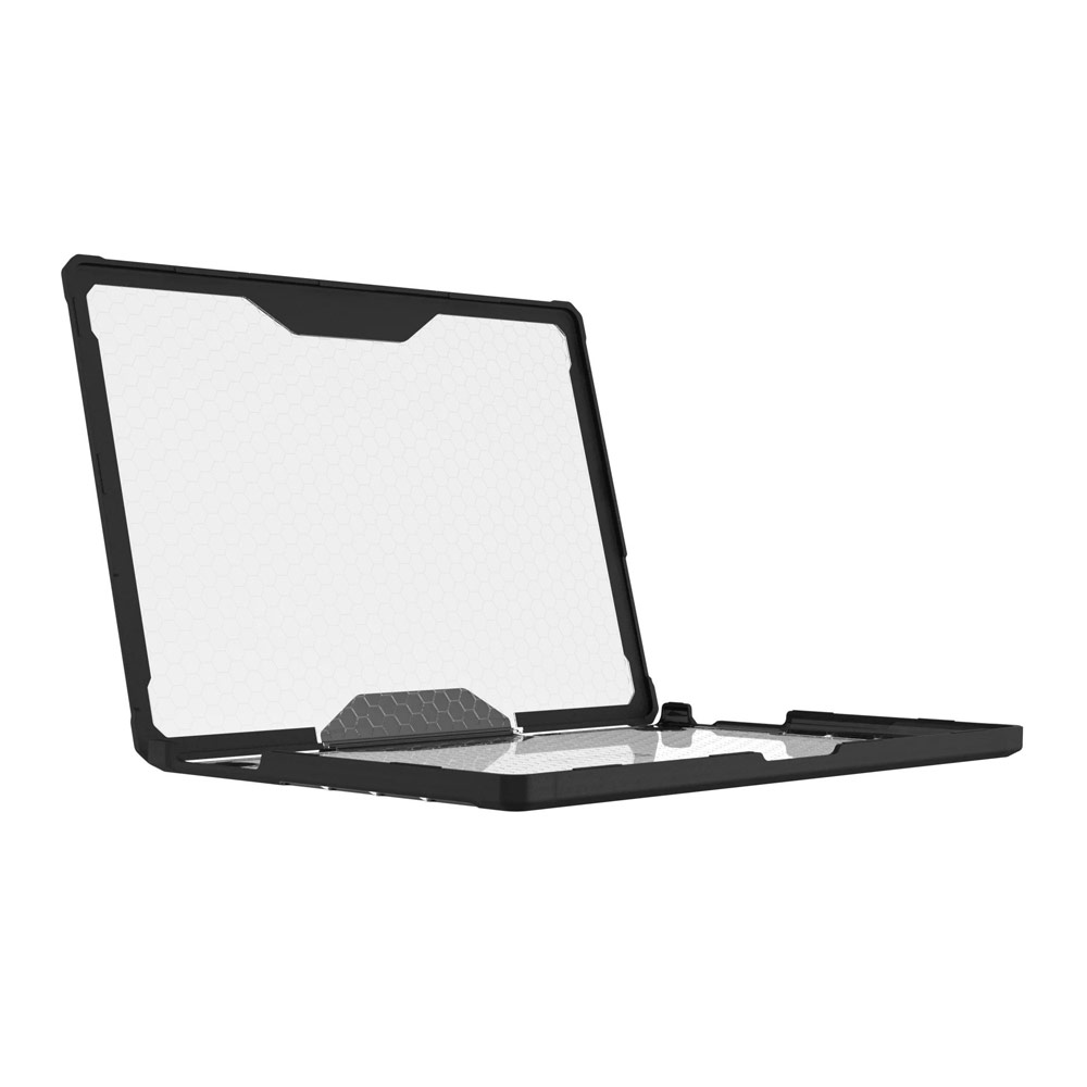 Picture of Apple Macbook Pro 16.2 2021 Case | UAG Plyo Series Drop Protection Cover Casing Case for Macbook Pro 16 M1 Pro M1 Max 2021 A2485 (Ice Black)