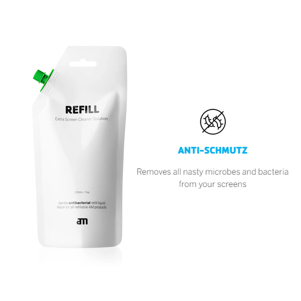 Picture of AM Get Clean Anti-Schmutz refill liquid for all refillable AM Get Clean products 200ml (Green)