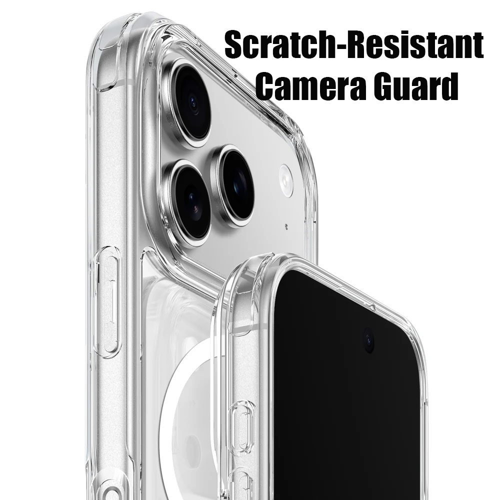 Picture of Apple iPhone 17 Pro Max 6.9 Case | Amazingthing Minimal Magnetic Slim Protection Case for iPhone 17 Pro Max 6.9 (Orange)