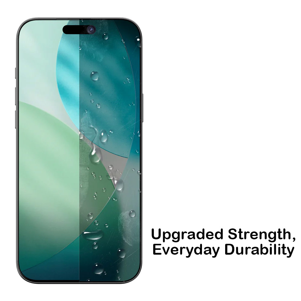 Picture of Apple iPhone 17 Pro Max 6.9  | Amazingthing Radix Matte Anti Glare Full Glass 3D Frame Tempered Glass for iPhone 17 Pro Max 6.9 (Matte)