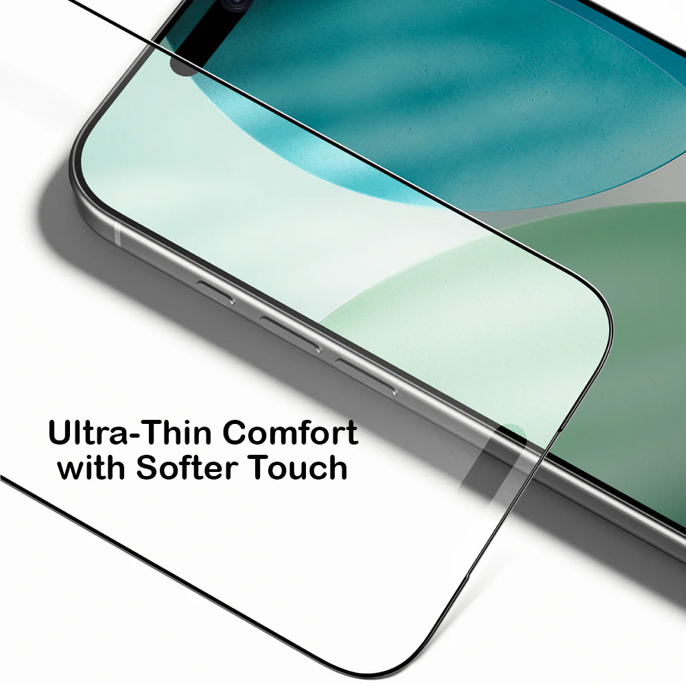 Picture of Apple iPhone 17 Pro Max 6.9  | Amazingthing Radix Matte Anti Glare Full Glass 3D Frame Tempered Glass for iPhone 17 Pro Max 6.9 (Matte)