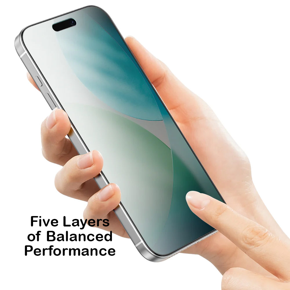 Picture of Apple iPhone 17 Pro Max 6.9  | Amazingthing Radix Matte Anti Glare Full Glass 3D Frame Tempered Glass for iPhone 17 Pro Max 6.9 (Matte)