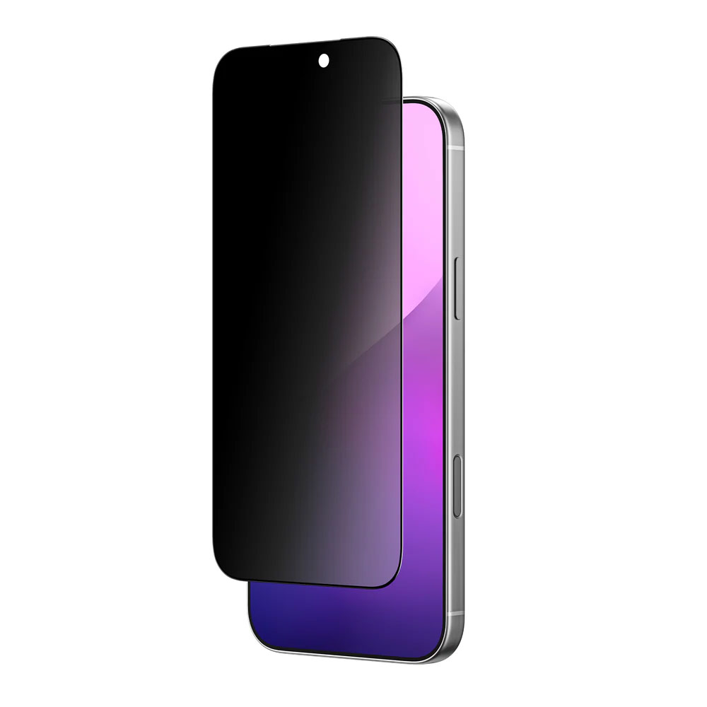 Picture of Apple iPhone 17 Pro Max 6.9  | Amazingthing Radix Privacy Anti View Full Glass 3D Frame Tempered Glass for iPhone 17 Pro Max 6.9 (Privacy)