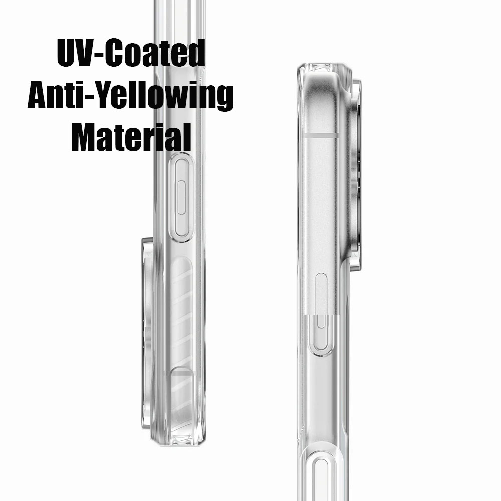 Picture of Apple iPhone 17 Pro Max 6.9 Case | Amazingthing Titan Pro Magnetic Drop Protection Case for iPhone 17 Pro Max 6.9 (Clear)