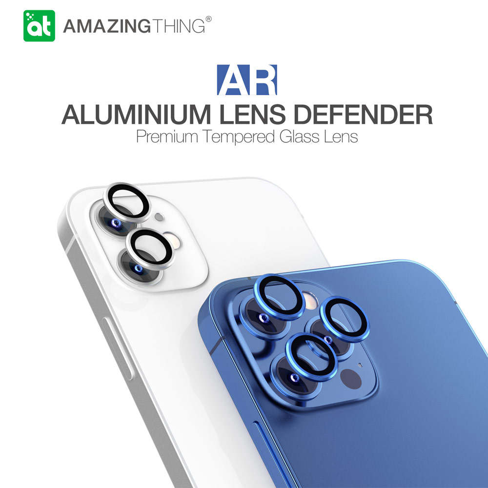 Picture of Apple iPhone 12 Pro Max 6.7  | AmazingThing SupremeGlass Lens Glass Camera Lens Protector Protection Tempered Glass for Apple iPhone 12 Pro Max 6.7 (Gold)