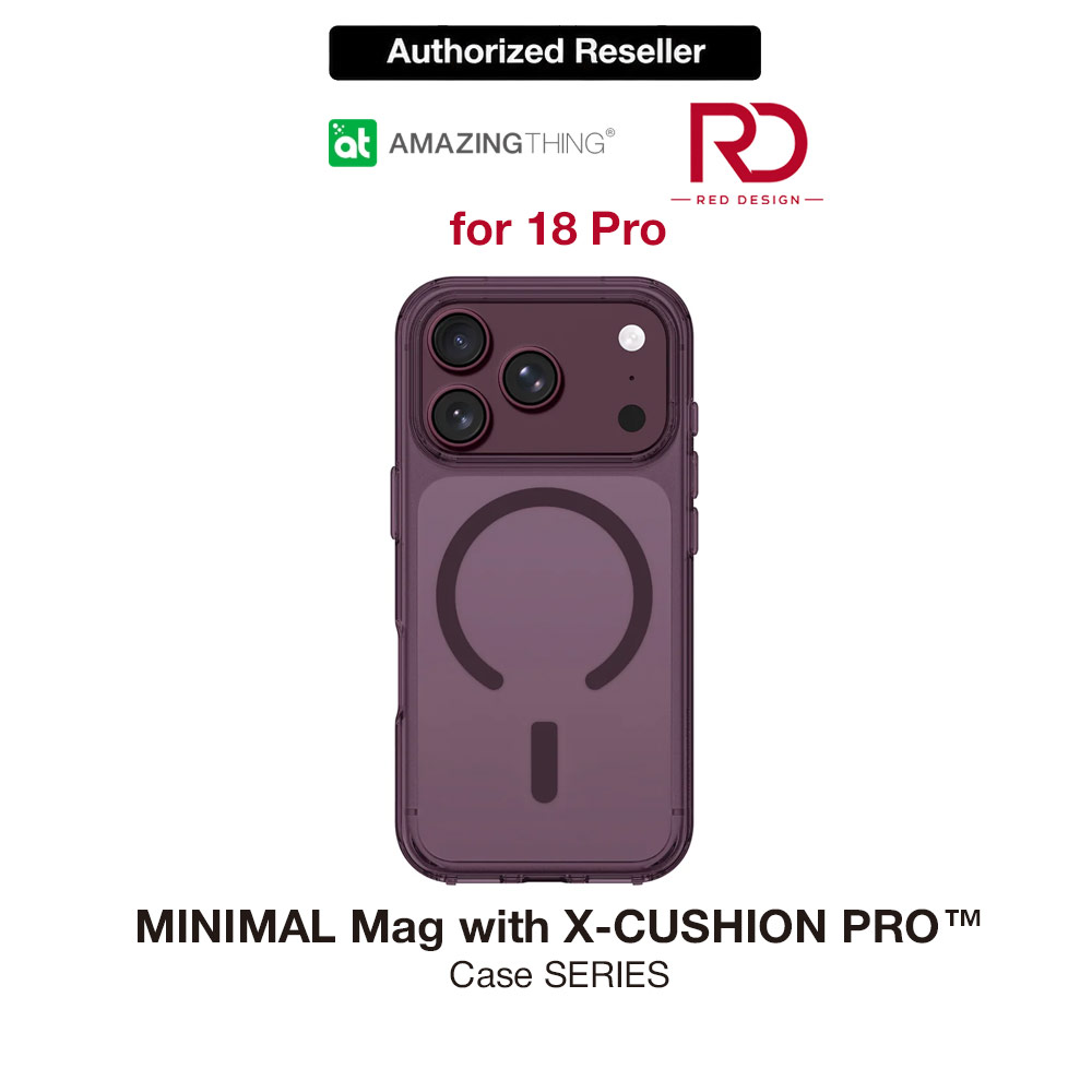 Picture of Amazingthing MINIMAL Mag Protection Case with X-CUSHION PRO Protection for iPhone 18 Pro - Purple Apple iPhone 18 Pro- Apple iPhone 18 Pro Cases, Apple iPhone 18 Pro Covers, iPad Cases and a wide selection of Apple iPhone 18 Pro Accessories in Malaysia, Sabah, Sarawak and Singapore 