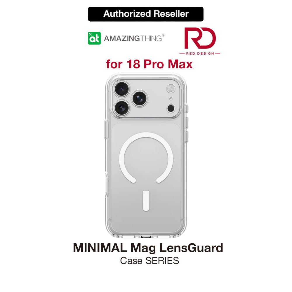 Picture of MINIMAL LensGuard Clarity Full Camera Cover Magnetic Charging X-CUSHION PRO 8 Case for iPhone 18 Pro Max 6.9 - Clear Apple iPhone 18 Pro Max- Apple iPhone 18 Pro Max Cases, Apple iPhone 18 Pro Max Covers, iPad Cases and a wide selection of Apple iPhone 18 Pro Max Accessories in Malaysia, Sabah, Sarawak and Singapore 