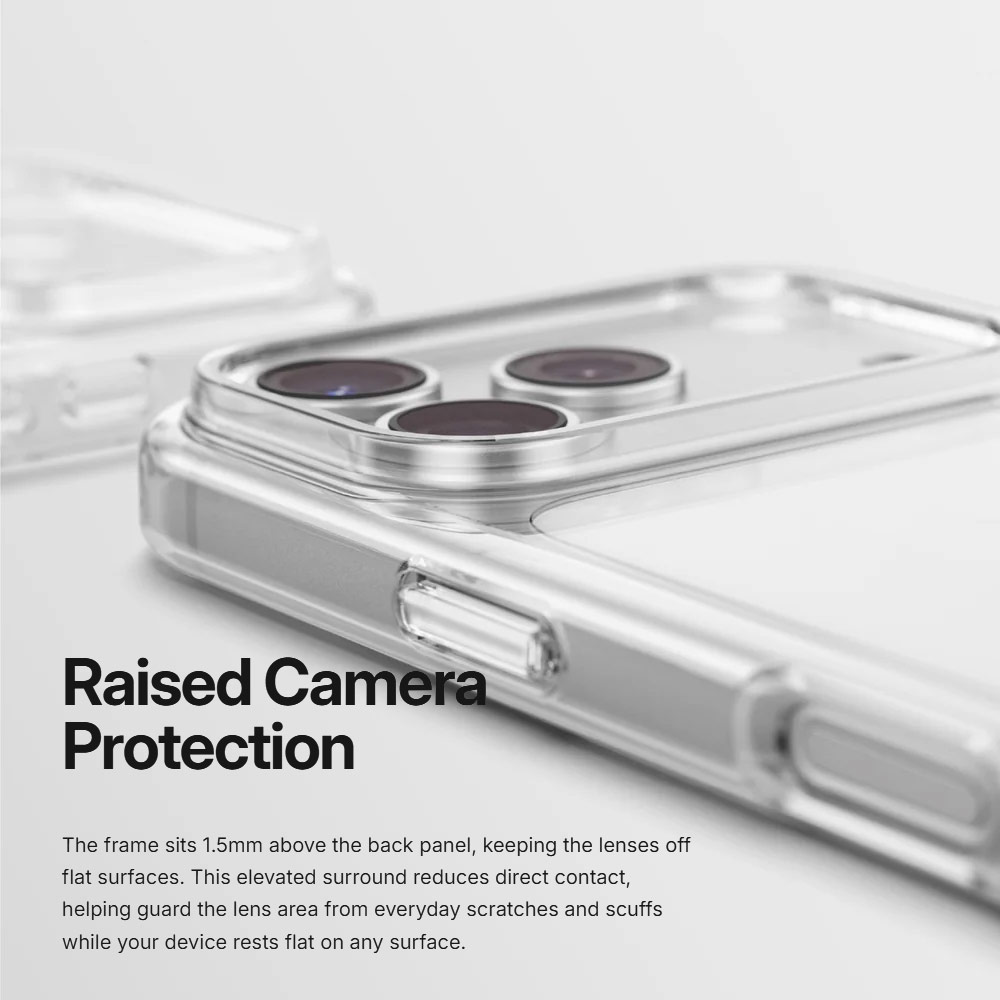 Picture of Apple iPhone 18 Pro Max Case | Amazingthing MINIMAL Protection Case with X-CUSHION PRO Protection for iPhone 18 Pro Max 6.9 - Clear