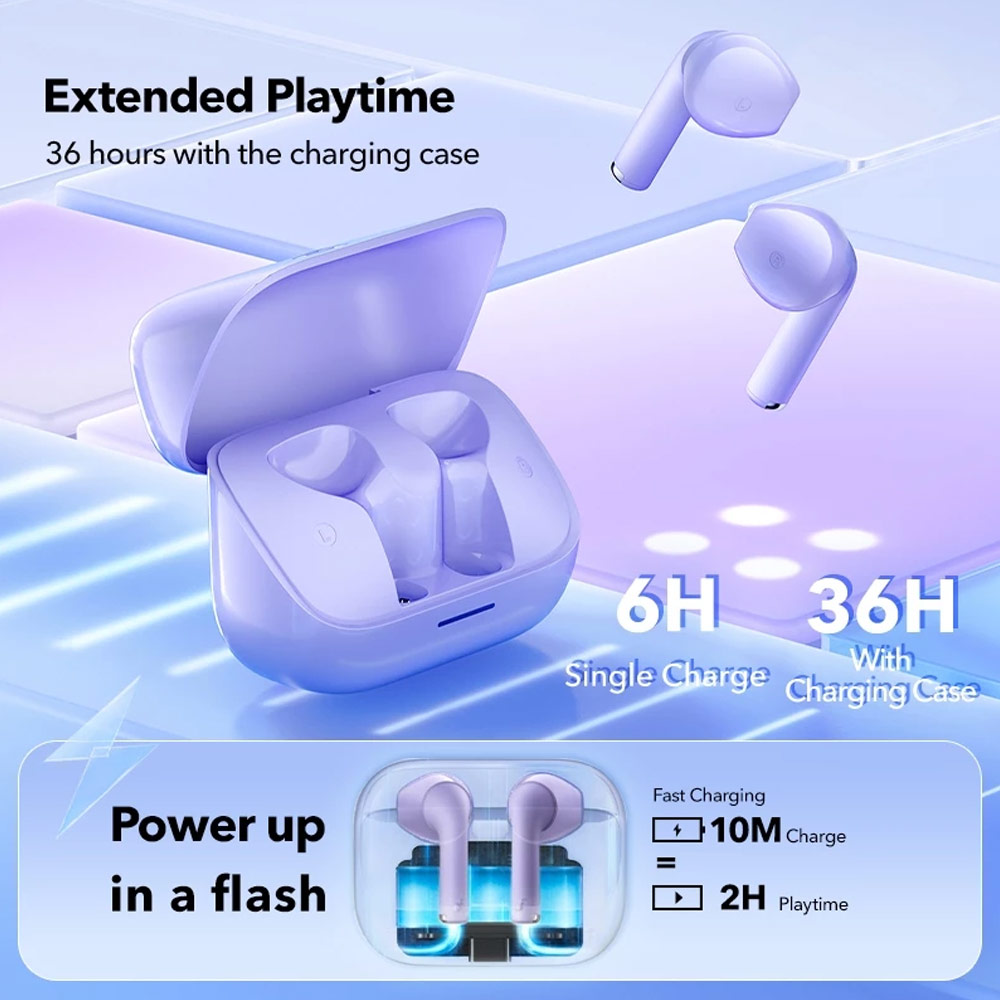 Picture of Soundcore by Anker K20i In Ear TWS wireless earbuds 36 Hours Playtime AI Clear Call (Black)