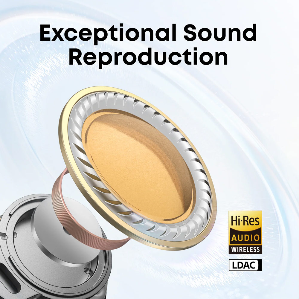 Picture of soundcore by ANKER Liberty 5 ANC Dolby Audio Noise Cancelling Wireless In Ear Earbuds Long Hours Playtime Strong Bass (White)