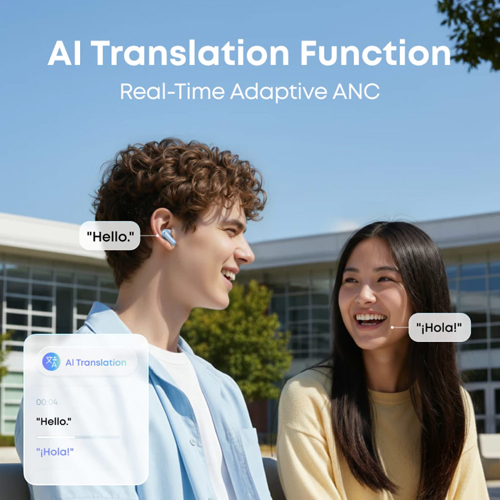 Picture of Soundcore by Anker R60i NC Wireless Earbuds -52dB Adaptive Noise-Cancelling Hi-Res Clarify Sound AI Assistant 50Hours (Pink)