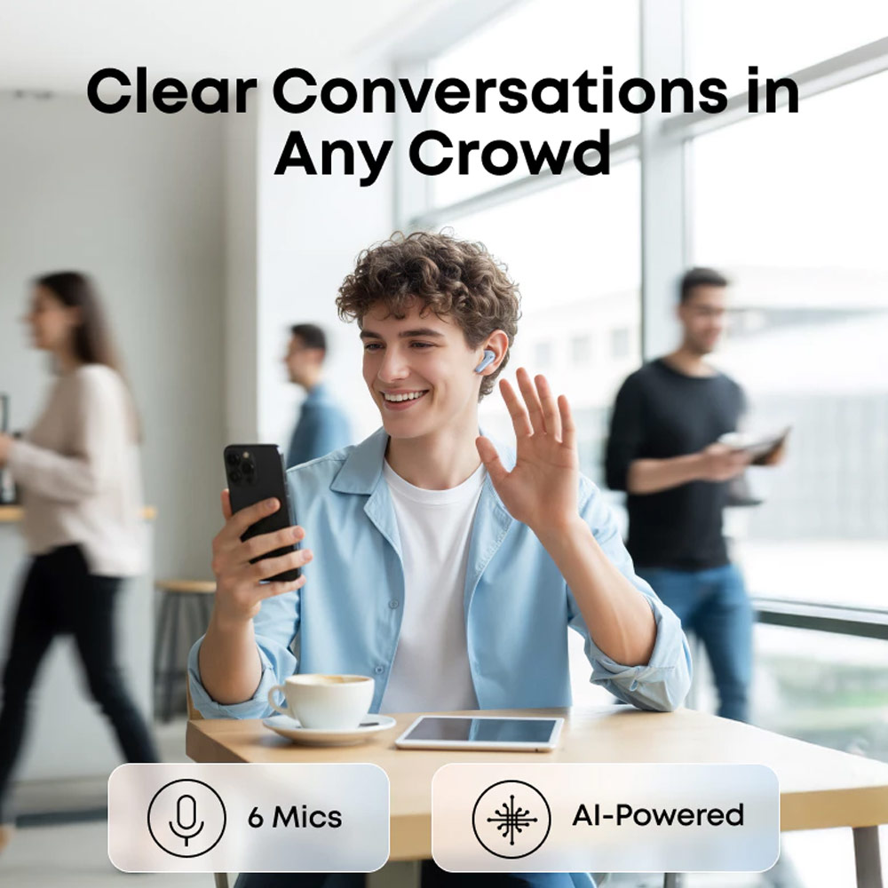 Picture of Soundcore by Anker R60i NC Wireless Earbuds -52dB Adaptive Noise-Cancelling Hi-Res Clarify Sound AI Assistant 50Hours (Pink)