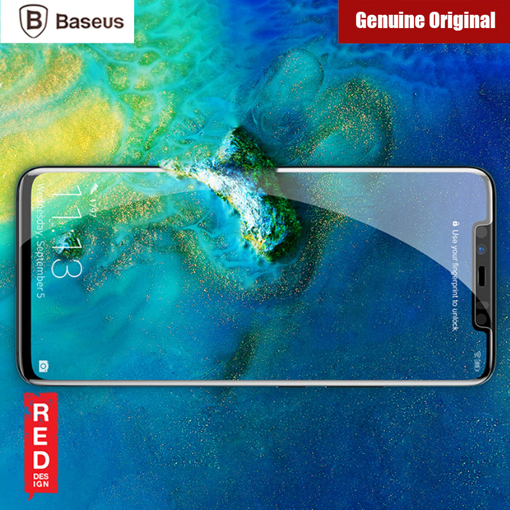 Picture of Huawei Mate 20 Pro  | Baseus Full Coverage Tempered Glass for Huawei Mate 20 Pro (Black)