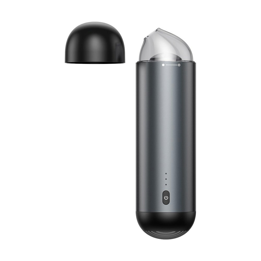 Picture of Baseus Mini and Portable Strong Suction Rechargable Cordless Wireless Wire Free Car Vacuum Cleaner Bed Vacuum Cleaner Sofa Vacuum Cleaner (Black)