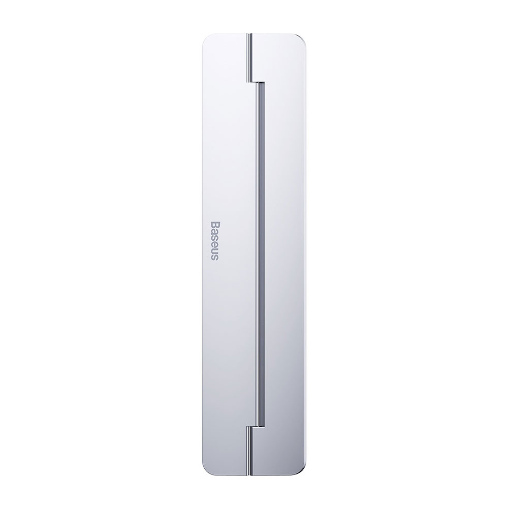 Picture of Baseus Laptop Mini Stand Ultra-Slim Portable Aluminium Laptop Mini Foldable Stand Laptop Stand for Apple MacBook Pro Laptops Notebook (Silver)