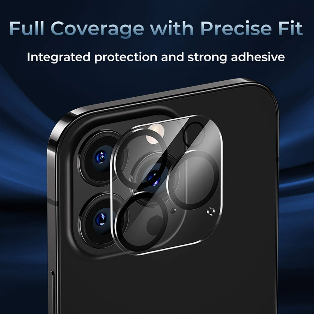 Picture of Apple iPhone 13 Pro 6.1  | Benks 9H Tempered Glass Lens Protector for iPhone 13 Pro iPhone 13 Pro Max (Clear)