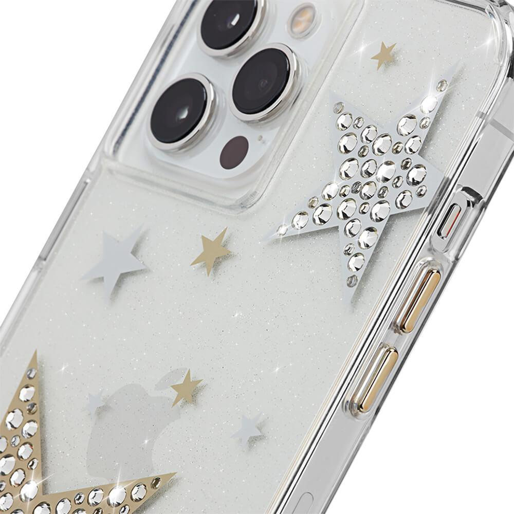 Picture of Apple iPhone 13 Pro 6.1  | Case Mate Case-Mate Sheer Superstar Series Protection Case for iPhone 13 Pro 6.1 (Sheer Superstar)
