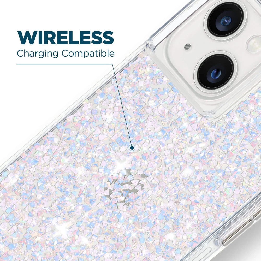 Picture of Apple iPhone 14 Plus 6.7  | Case Mate Case-Mate Stylish Design Drop Protection Case for iPhone 14 Plus 6.7 (Twinkle Diamond)