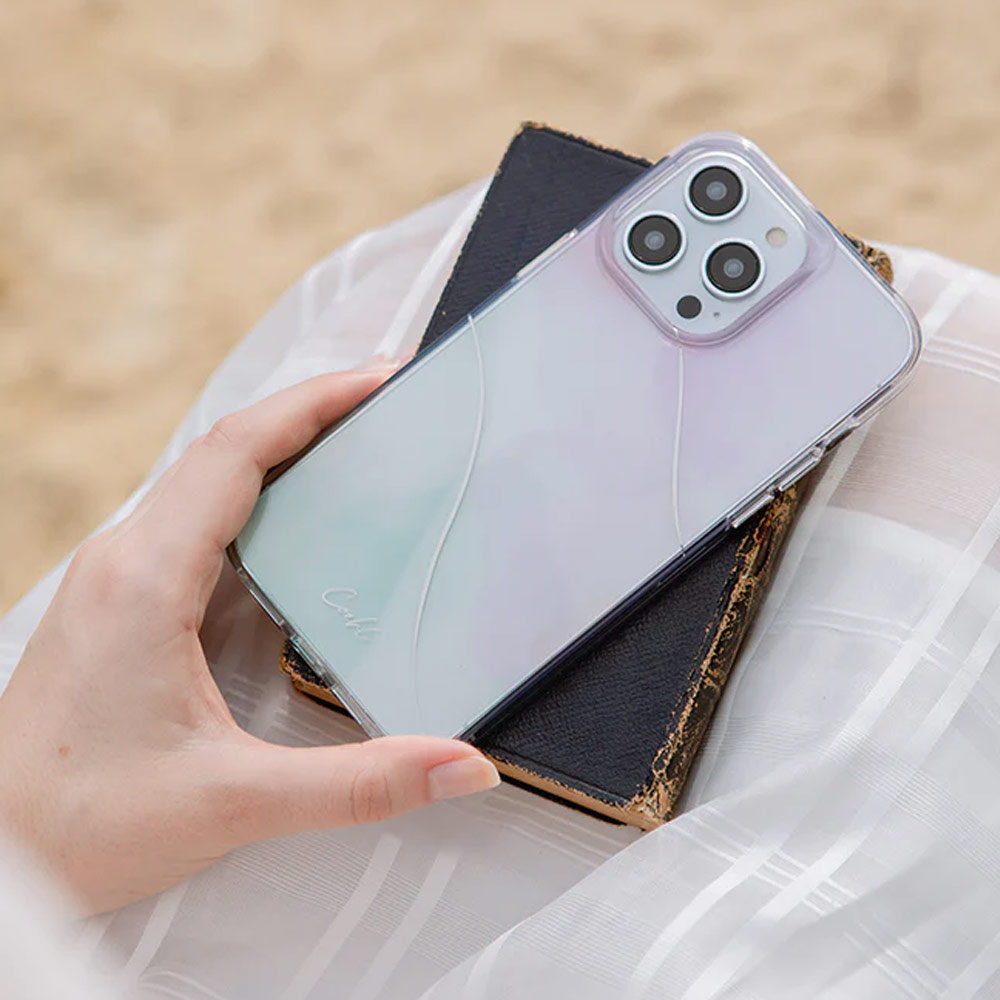 Picture of Apple iPhone 14 6.1 Case | Coehl Hybrid Impact Defense Raised Camera Lens Bezel Drop Protection Case Design for Modern Women for iPhone 14 6.1 (Soft Lilac)