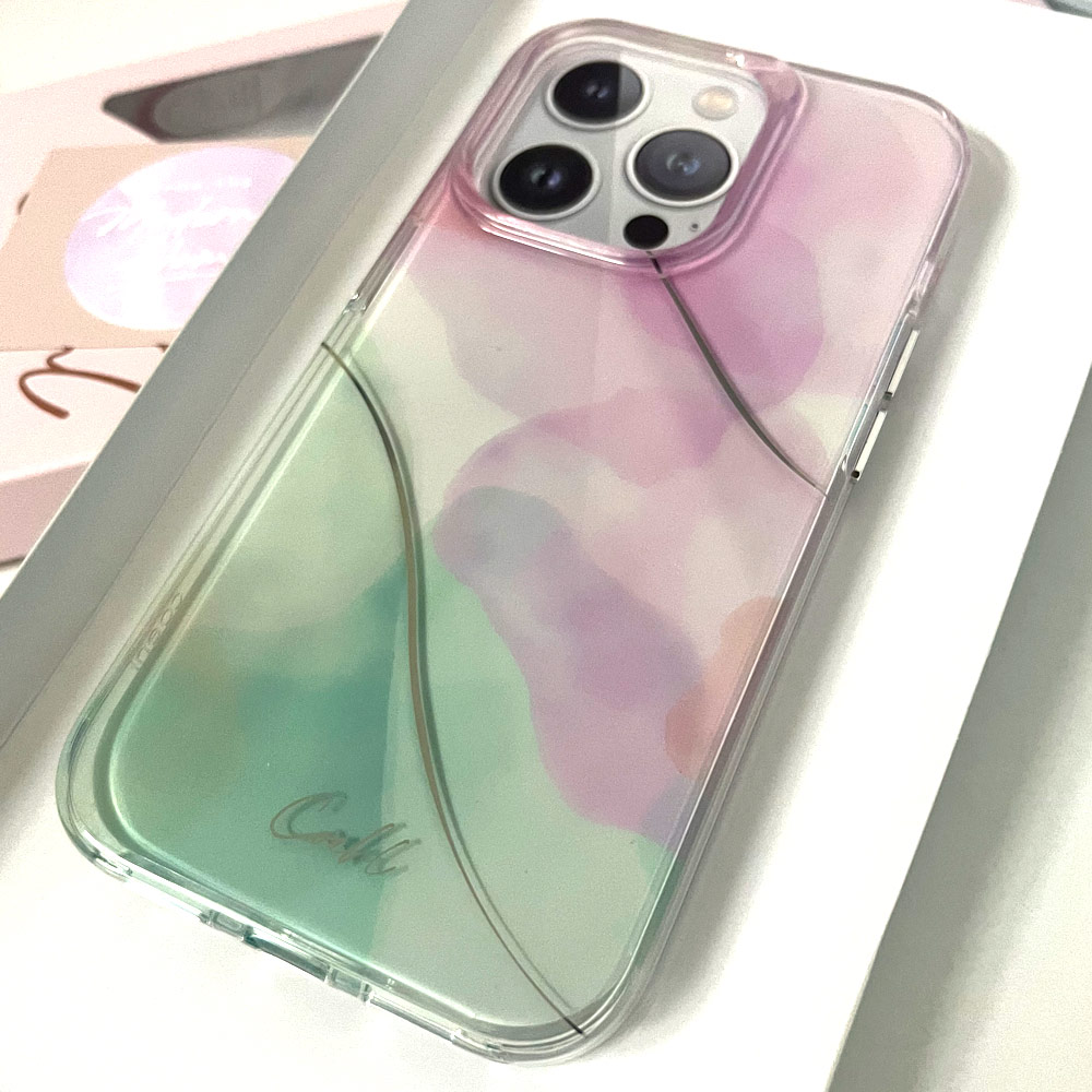 Picture of Apple iPhone 14 6.1 Case | Coehl Hybrid Impact Defense Raised Camera Lens Bezel Drop Protection Case Design for Modern Women for iPhone 14 6.1 (Soft Lilac)