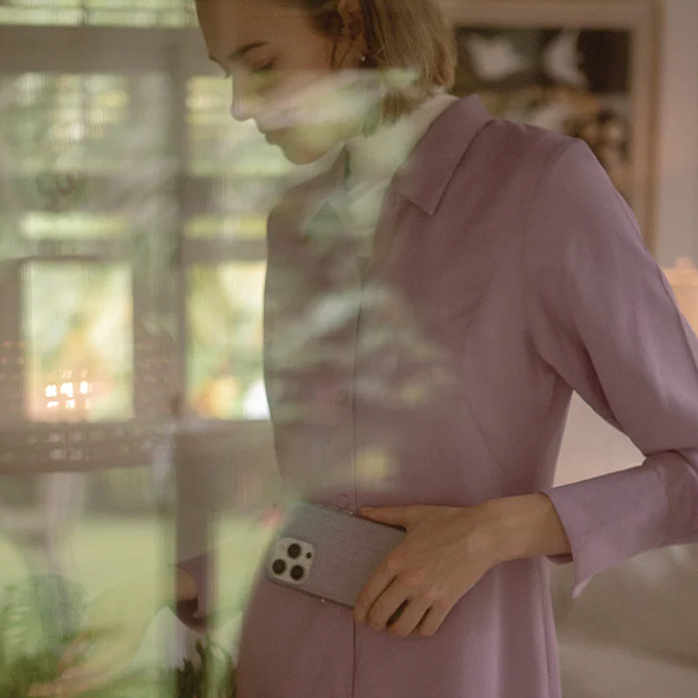 Picture of Apple iPhone 14 6.1 Case | Coehl Linear Glitter Crystals Drop Protection Case Design for Modern Women Girl for iPhone 14 6.1 (Stardust)