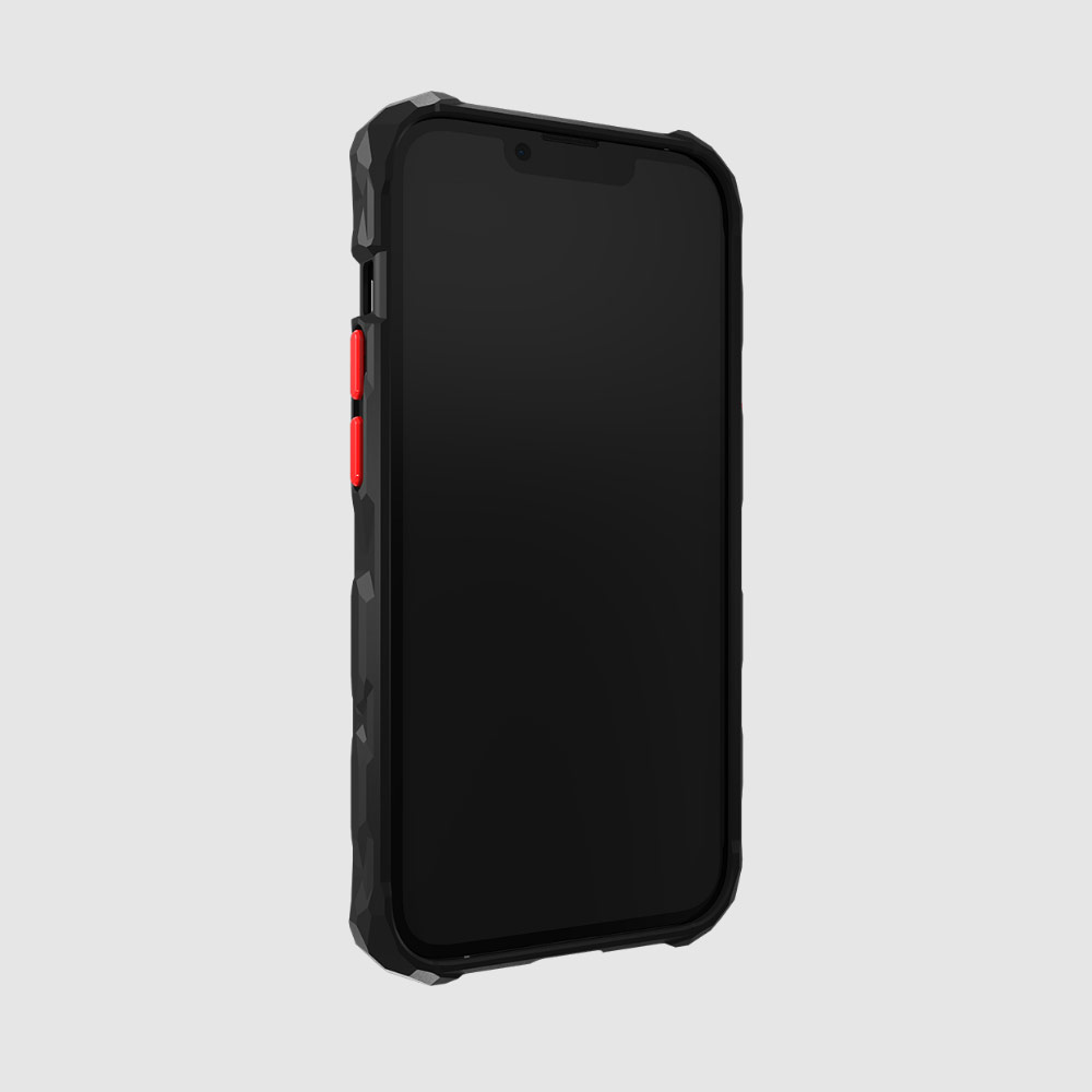 Picture of Apple iPhone 14 6.1 Case | Element Case Special Ops Double Reinforced Drop Protection Case Compatible for iPhone 14 6.1 (Clear Black)