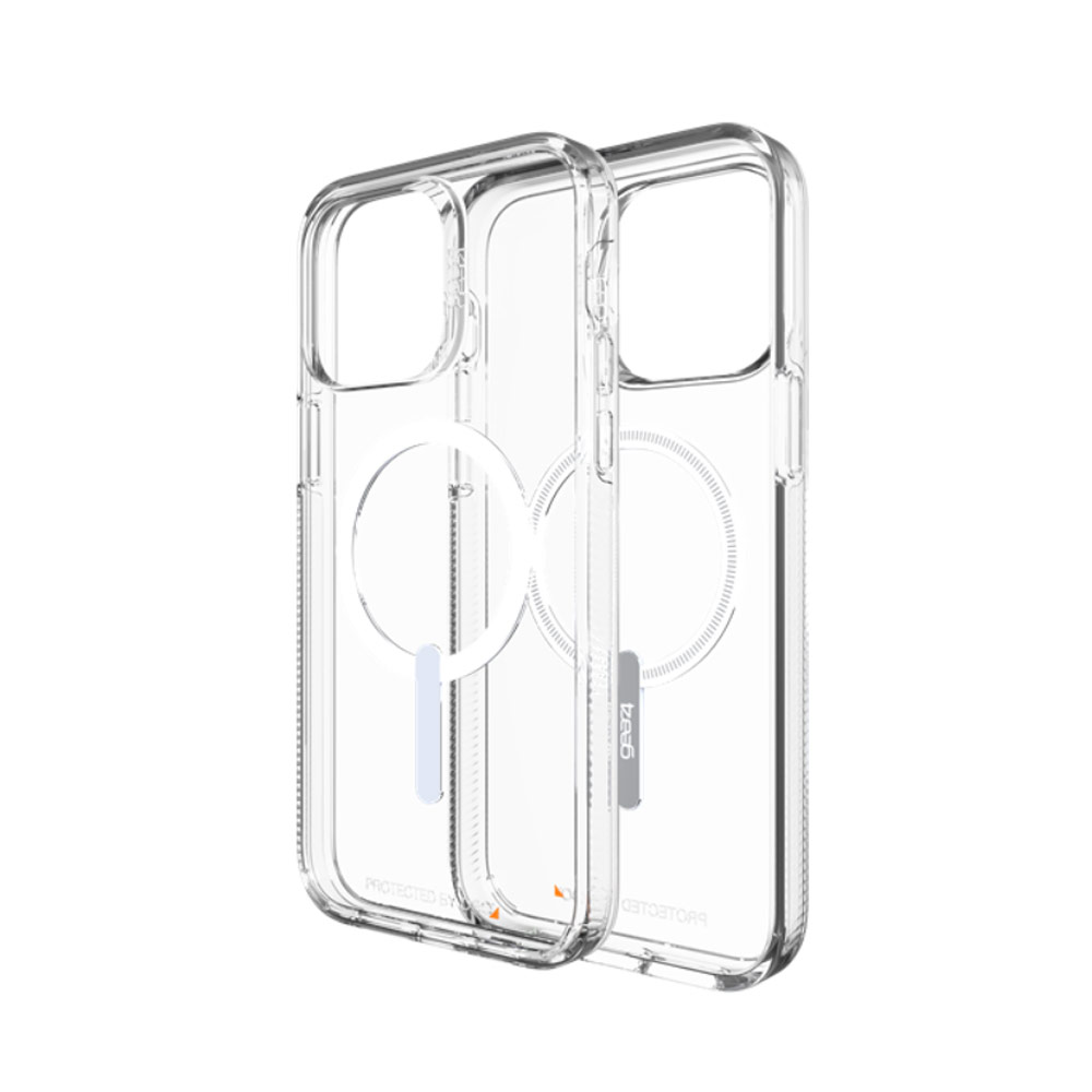 Picture of Apple iPhone 14 Plus 6.7 Case | Gear4 Crystal Palace Snap D30 Drop Protection Case with Magsafe Compatible for iPhone 14 Plus 6.7 (Clear)