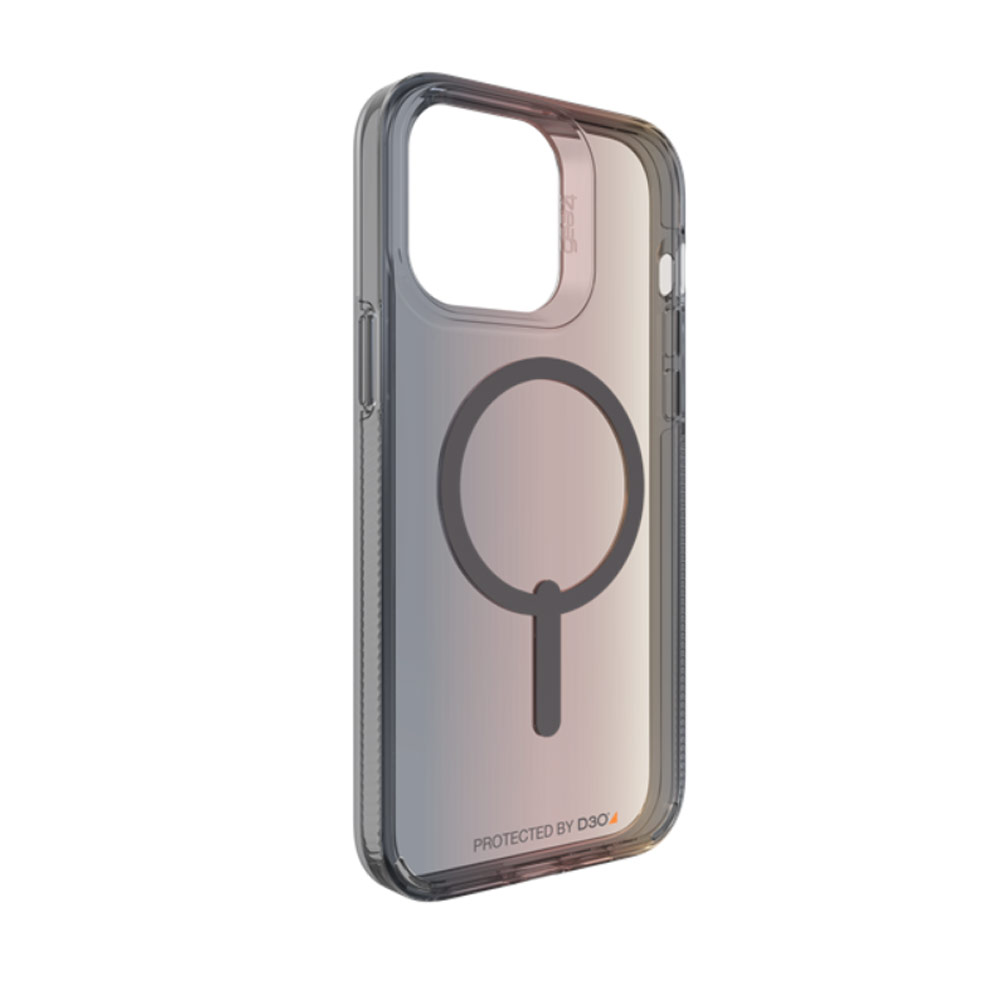 Picture of Apple iPhone 14 Pro Max 6.7 Case | Gear4 Milan Snap Snap D30 Transparent Ombre Design Drop Protection Lightweight Case with Magsafe Compatible for iPhone 14 Pro Max 6.7 (Sunset Ombre)