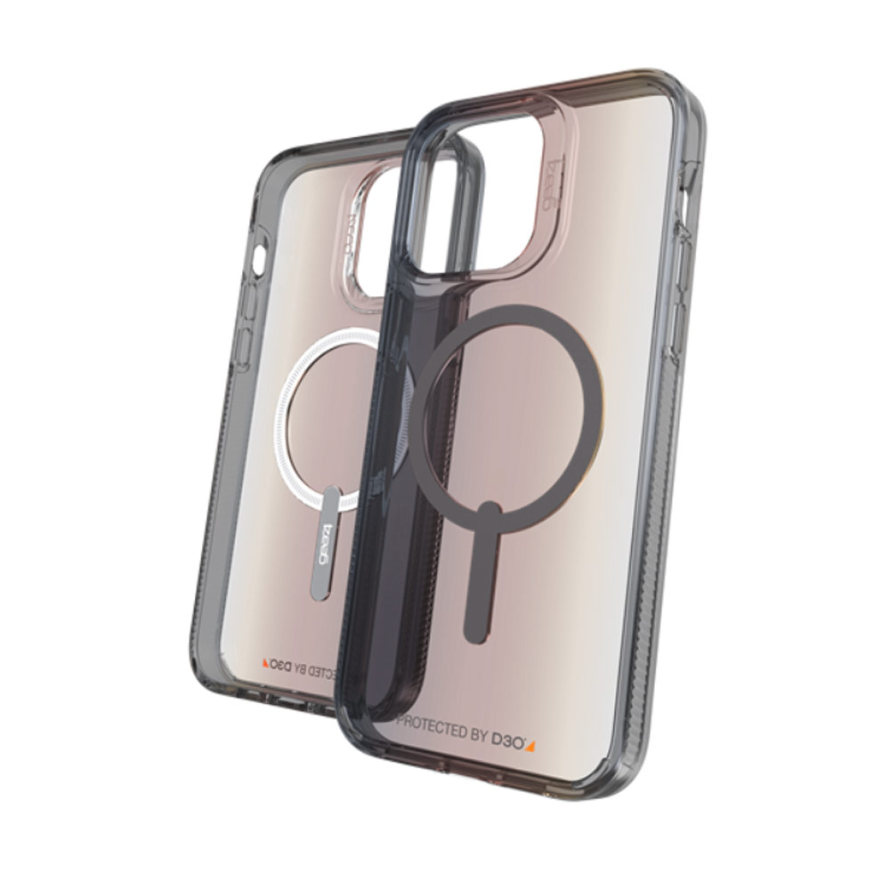 Picture of Apple iPhone 14 Pro Max 6.7 Case | Gear4 Milan Snap Snap D30 Transparent Ombre Design Drop Protection Lightweight Case with Magsafe Compatible for iPhone 14 Pro Max 6.7 (Sunset Ombre)