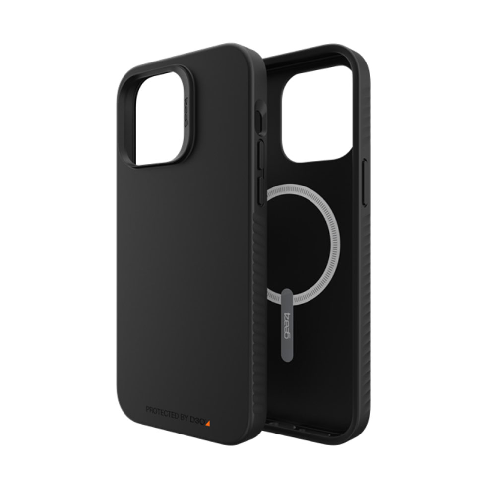 Picture of Apple iPhone 14 Pro Max 6.7 Case | Gear4 Rio Snap D30 Drop Protection Case with Magsafe Compatible for iPhone 14 Pro Max 6.7 (Black)