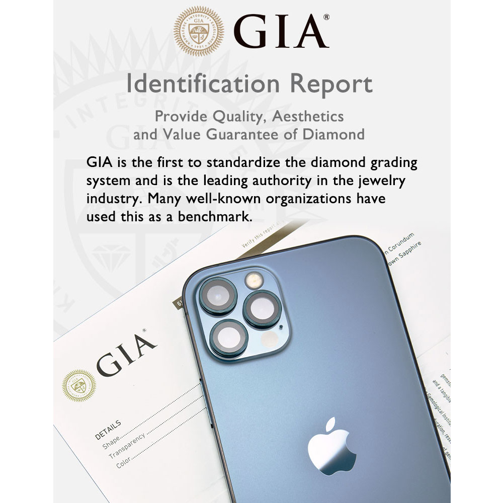 Picture of Apple iPhone 13 Pro 6.1  | Hoda Sapphire Lens Protector for iPhone 13 Pro 6.1 iPhone 13 Pro Max 6.7  (3PCS Flamed Titanium)