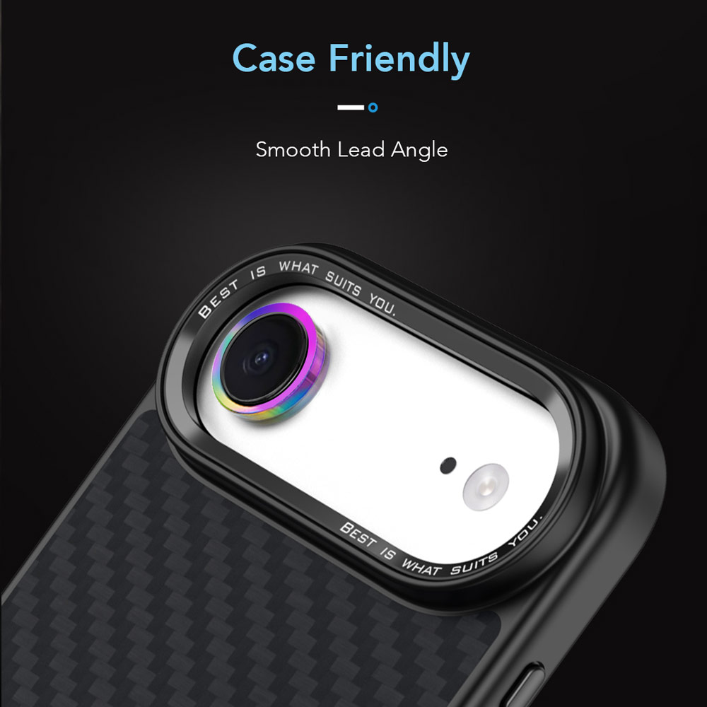 Picture of Apple iPhone 17 Pro 6.3  | Hoda Sapphire Lens Protector for iPhone 17 Pro Max 6.9 17 Pro 6.3  (3PCS Silver)