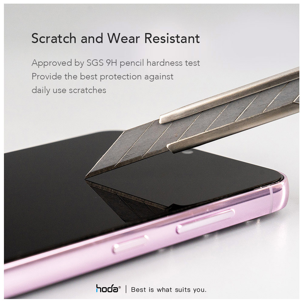 Picture of Samsung Galaxy S24 Ultra Screen Protector | Hoda Full Coverage Anti Reflection Tempered Glass Screen Protector for Samsung Galaxy S24 Ultra (Anti Reflection)