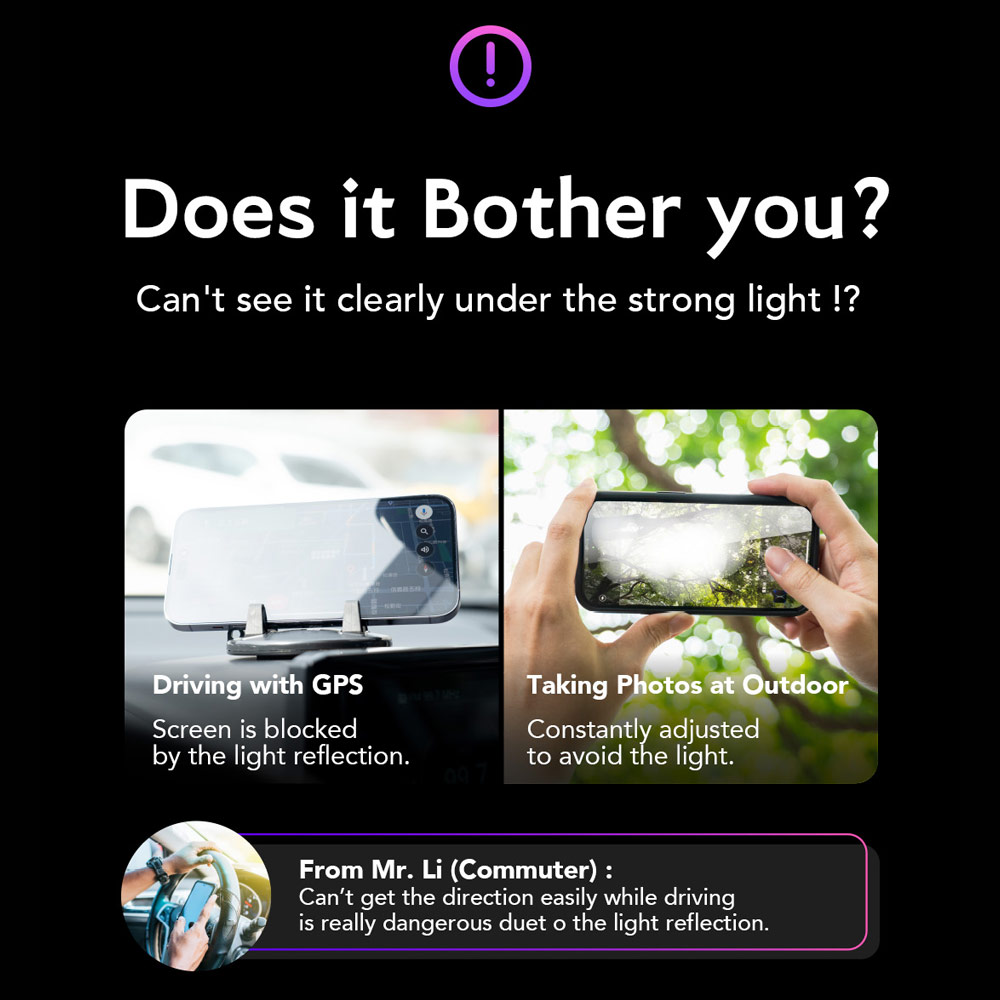 Picture of Apple iPhone 15 6.1 Screen Protector | Hoda 0.33mm 2.5D Full Coverage Anti Reflection Tempered Glass Screen Protector for iPhone 16 6.1 iPhone 15 6.1 (Anti Reflection)