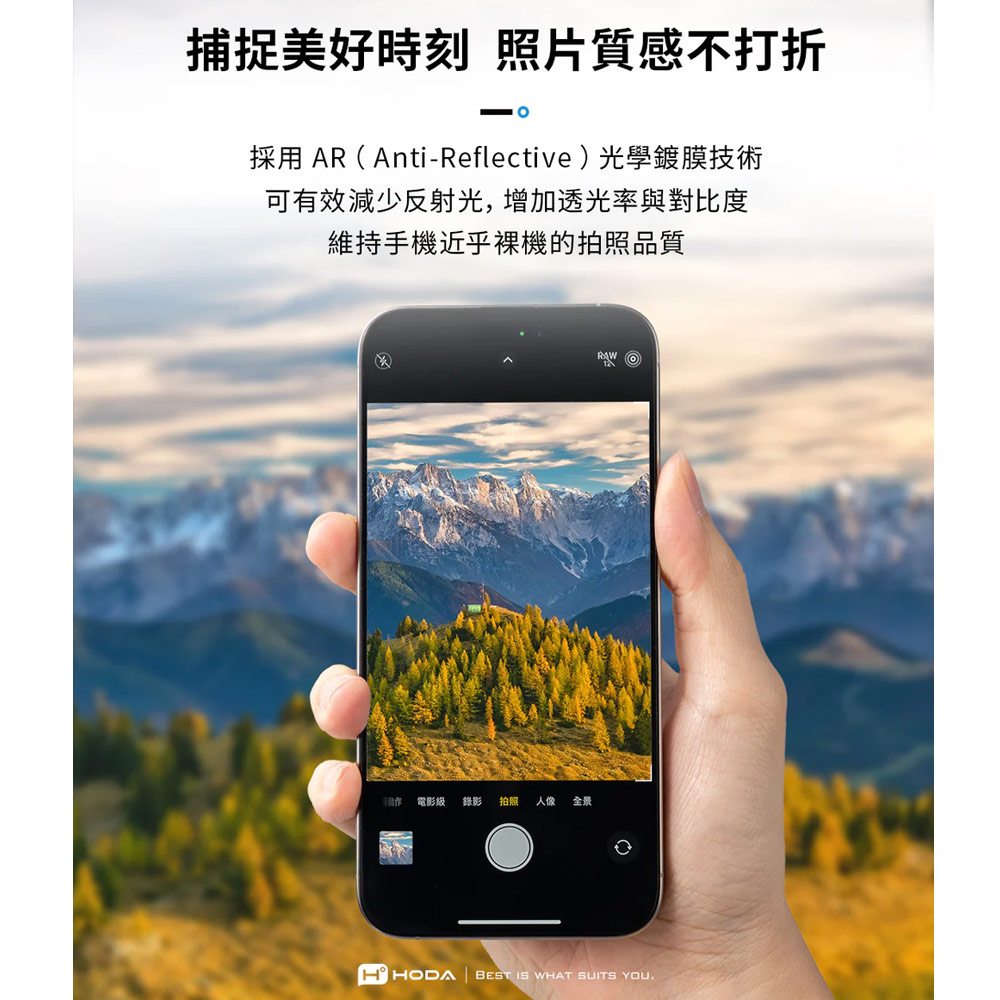 Picture of Apple iPhone 17 Pro 6.3  | Hoda Sapphire Lens Protector Monocular Like Design for iPhone 17 Pro Max 6.9 17 Pro 6.3  (3PCS Orange)