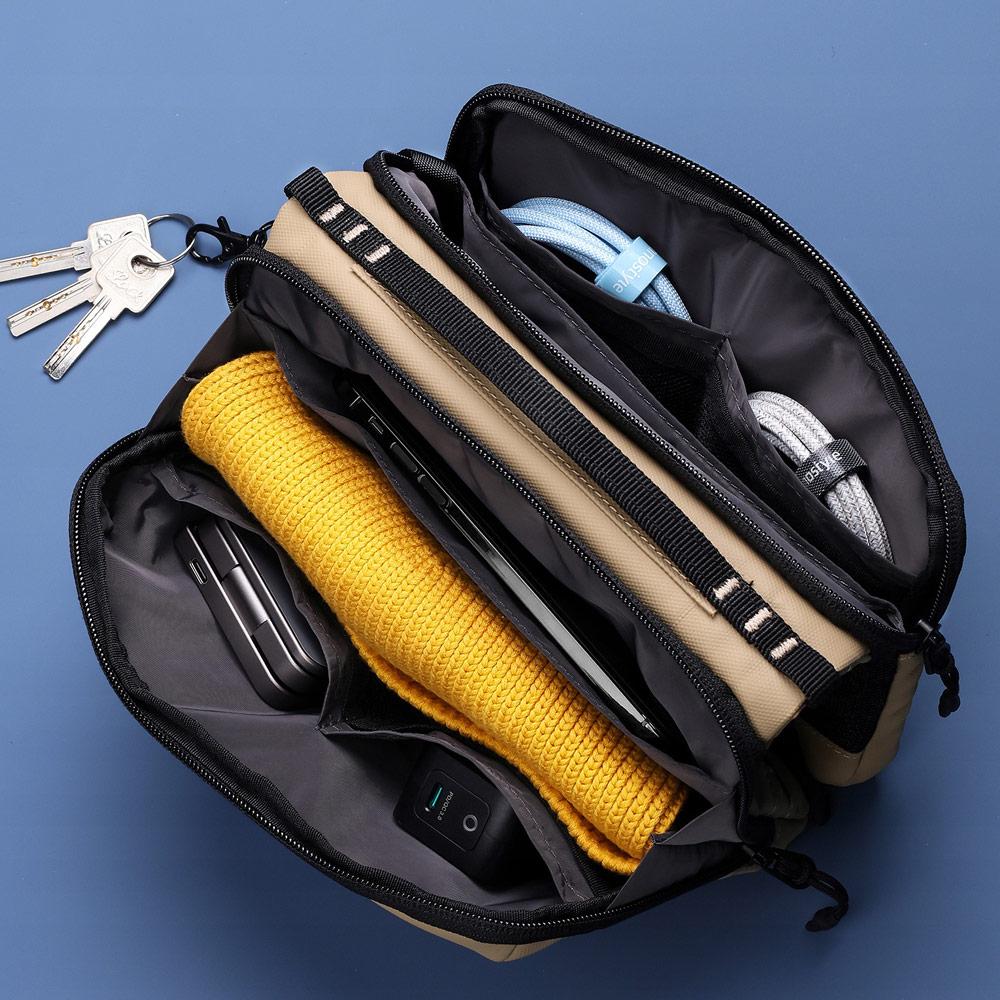 Picture of Innostyle FlexiCarry Crossbody Sling Shoulder Hand Carry Urban Style Bag Travel Bag (Dune Dawn)