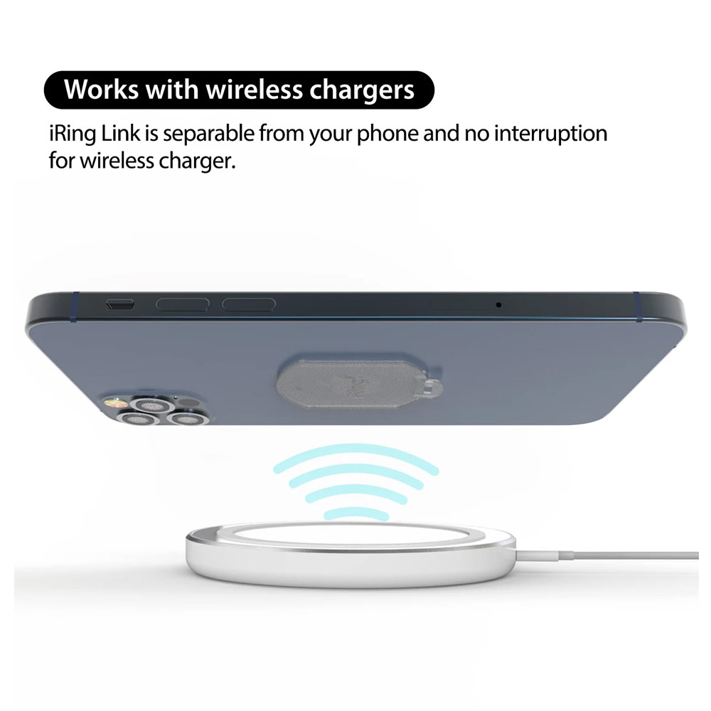 Picture of AAUXX iRing Pop Ring Holder Phone Grip and Kickstand Stand Work with wireless charging (Cocoa Milk)
