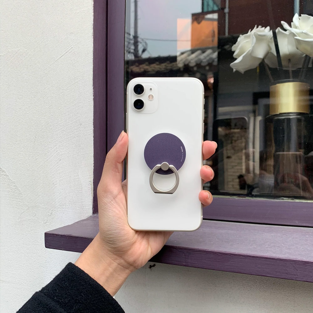 Picture of AAUXX iRing Pop Ring Holder Phone Grip and Kickstand Stand Work with wireless charging (Cocoa Milk)