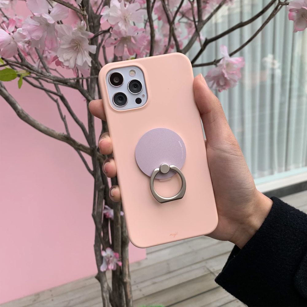 Picture of AAUXX iRing Pop Ring Holder Phone Grip and Kickstand Stand Work with wireless charging (Cocoa Milk)