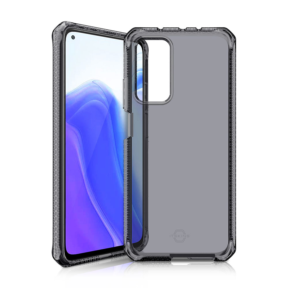 Picture of XiaoMi Mi 10T Pro Mi 10T 5G Case | ITSKINS SPECTRUM CLEAR ANTIMICROBIAL Certified Antishock Protection Case for XiaoMi Mi 10T Pro Mi 10T 5G (Smoke)