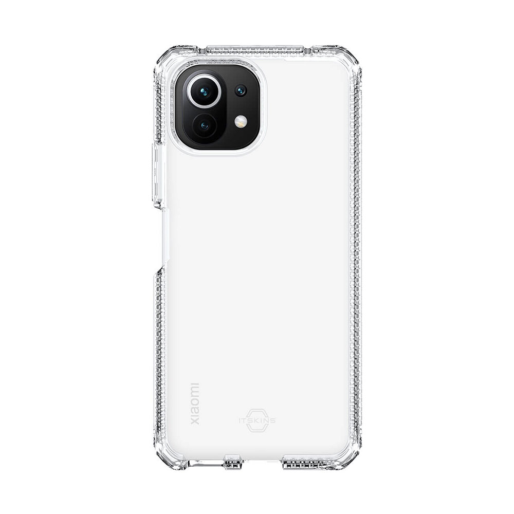 Picture of Xiaomi Mi 11 Lite Case | ITSKINS SPECTRUM CLEAR ANTIMICROBIAL Certified Antishock Protection Case for XiaoMi Mi 11 Lite (Transparent)