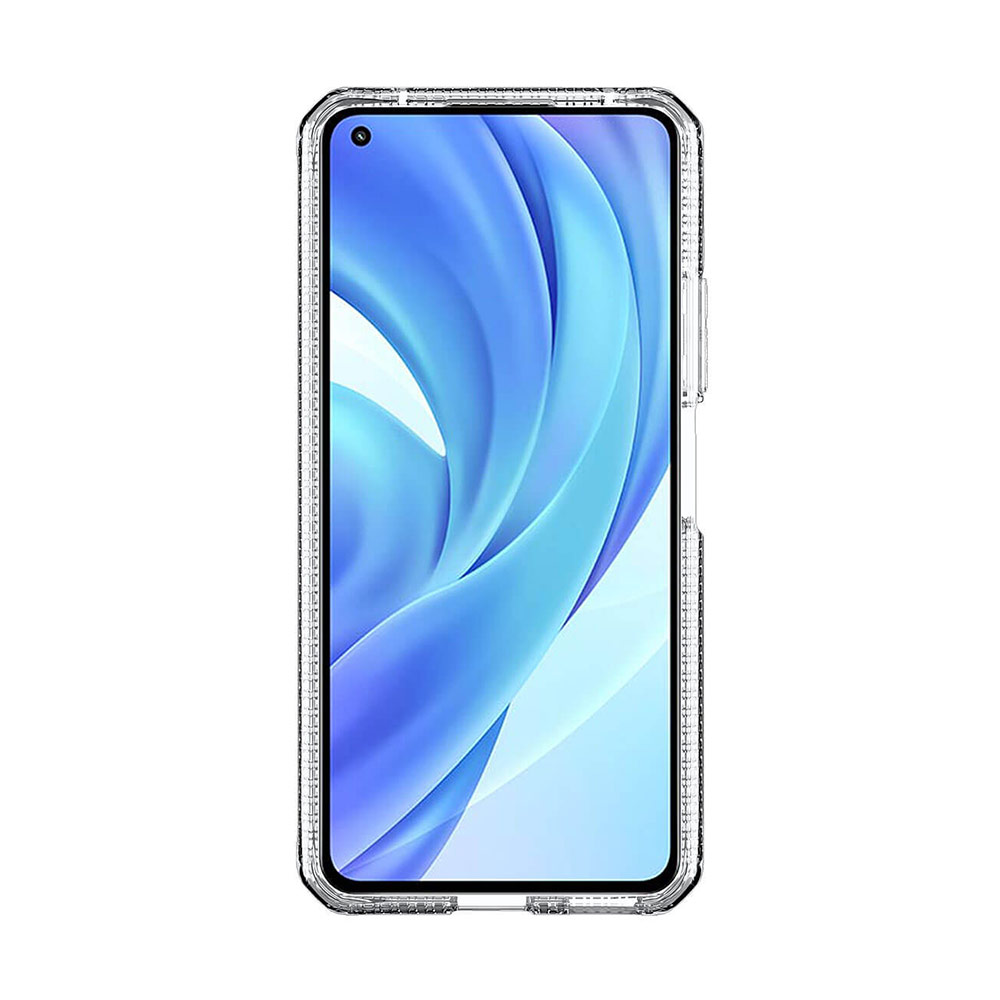 Picture of Xiaomi Mi 11 Lite Case | ITSKINS SPECTRUM CLEAR ANTIMICROBIAL Certified Antishock Protection Case for XiaoMi Mi 11 Lite (Transparent)