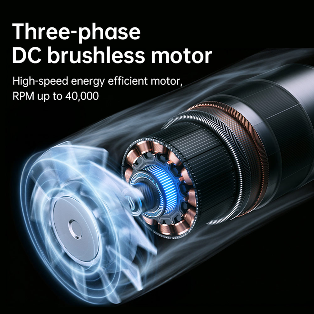 Picture of Jisulife Malaysia Life9 Handheld Fan Ultra Mini Compact Small Pocket Size Portable Handheld Fan Kipas Pegang Tangan Angin Kuat (5000mah Black)