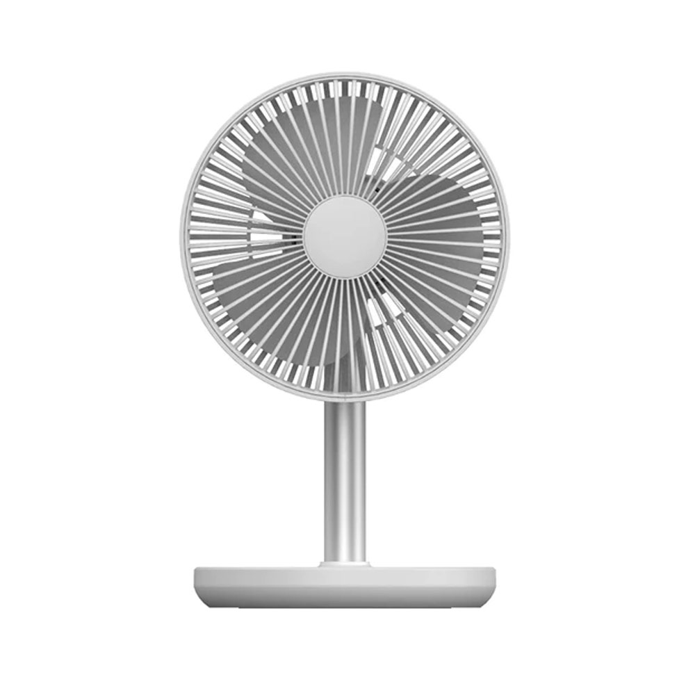 Picture of JISULIFE Malaysia Oscillating Rotation Desk Fan Portable Timer Setting Extendable Desktop Fan 8000mAh USB-C Rechargeable Electric Table Fan for Office Room Travel Outdoor Indoor Picnic FA13P (Dark Green)